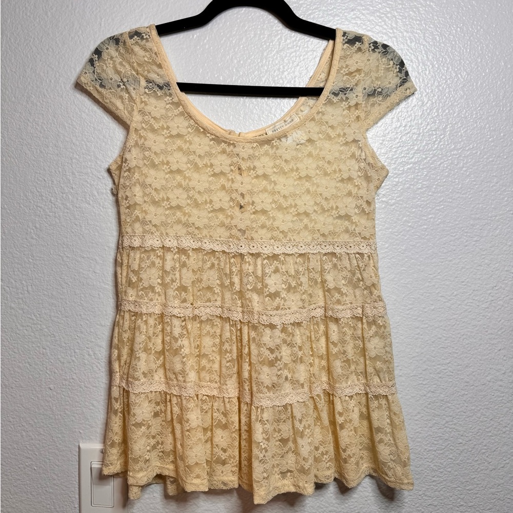 Lace Babydoll top